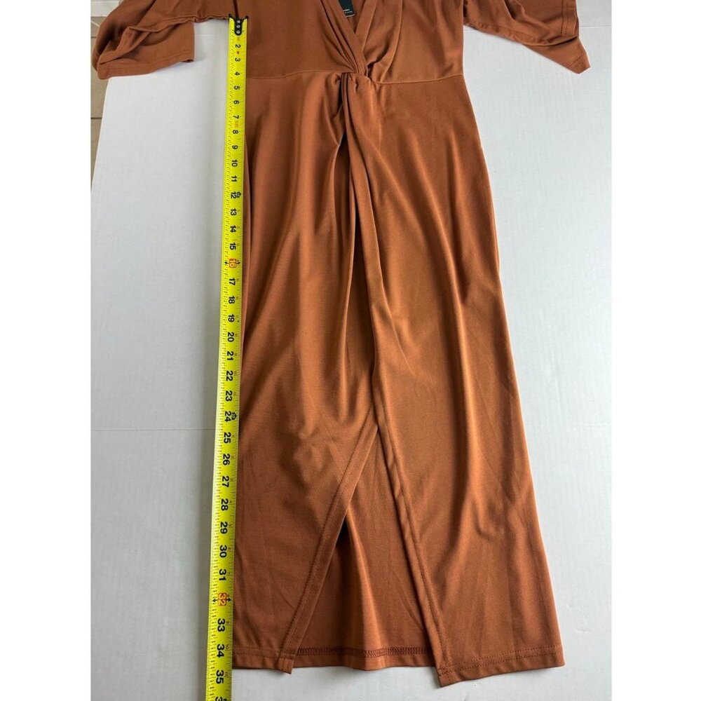Ouges Brown Dress - Size Small - image 4